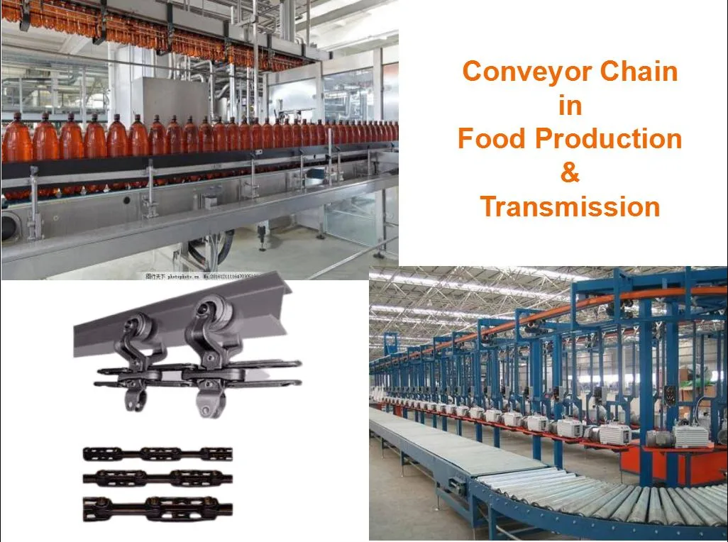 Drop Forged Overhead Conveyor Bracket Trolley X458 Chain with Forged Machinery Part